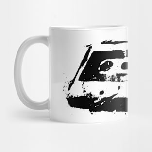 Cassette b&w Mug